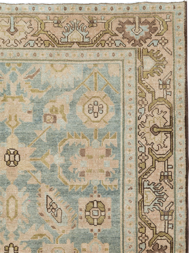 Vintage Persian Malayer Accent Rug, No.26548 - Galerie Shabab