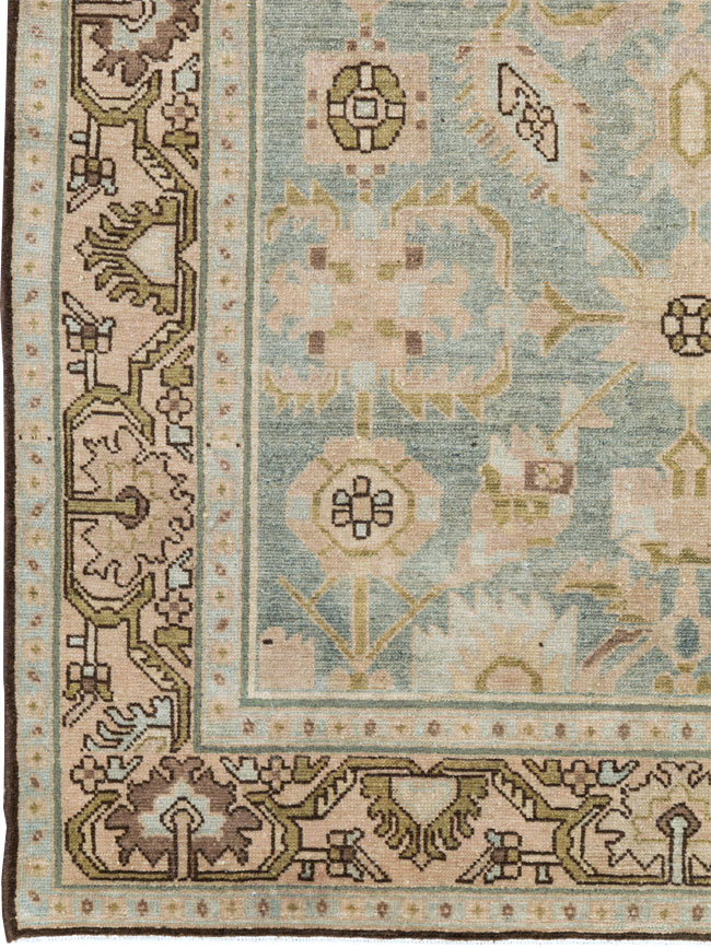 Vintage Persian Malayer Accent Rug, No.26548 - Galerie Shabab