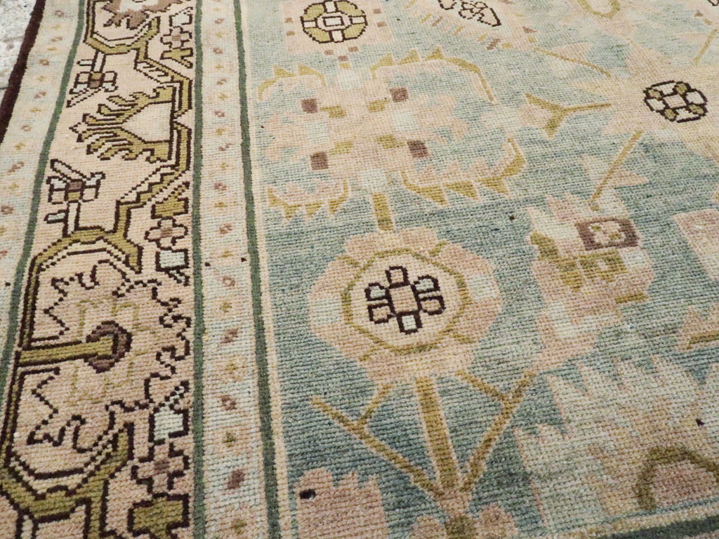 Vintage Persian Malayer Accent Rug, No.26548 - Galerie Shabab