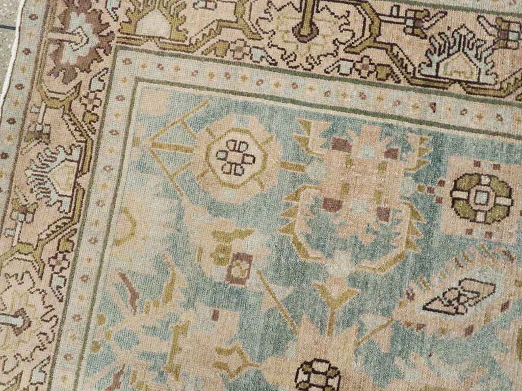 Vintage Persian Malayer Accent Rug, No.26548 - Galerie Shabab
