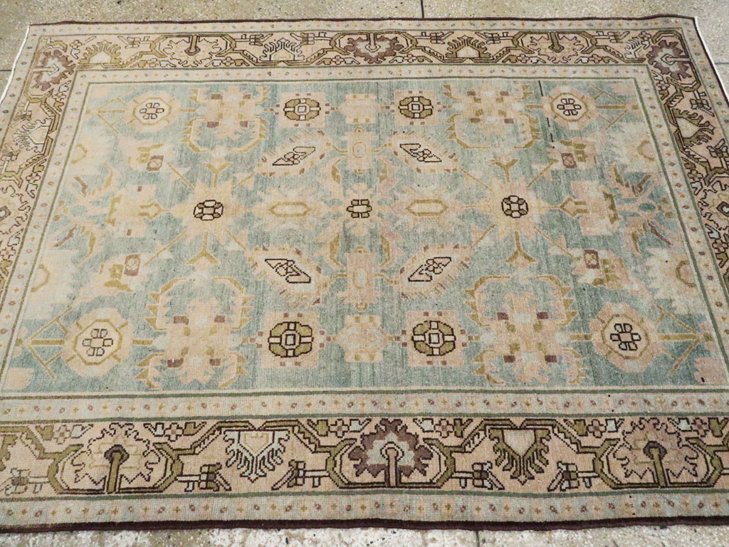 Vintage Persian Malayer Accent Rug, No.26548 - Galerie Shabab
