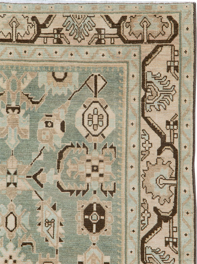 Vintage Persian Malayer Accent Rug (Pair: 2 of 2), No.26549 - Galerie Shabab