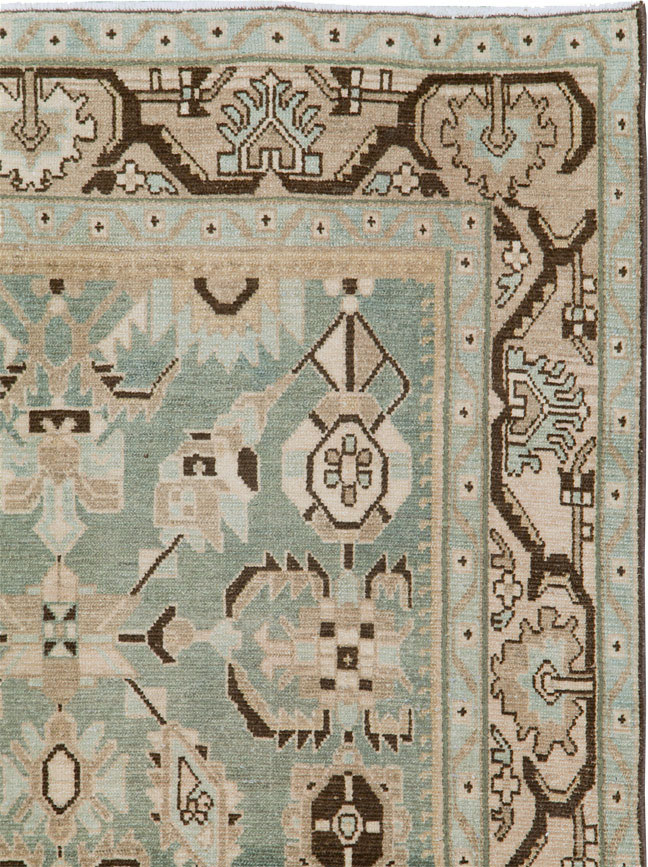 Vintage Persian Malayer Accent Rug (Pair: 2 of 2), No.26549 - Galerie Shabab