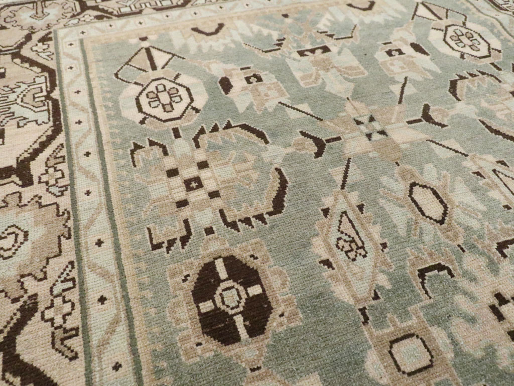 Vintage Persian Malayer Accent Rug (Pair: 2 of 2), No.26549 - Galerie Shabab