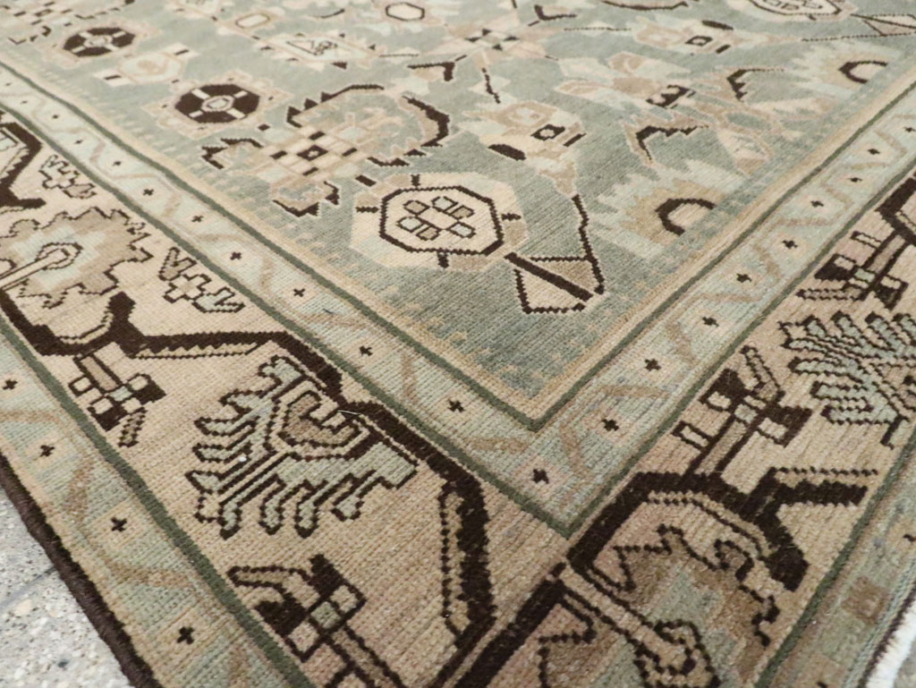 Vintage Persian Malayer Accent Rug (Pair: 2 of 2), No.26549 - Galerie Shabab