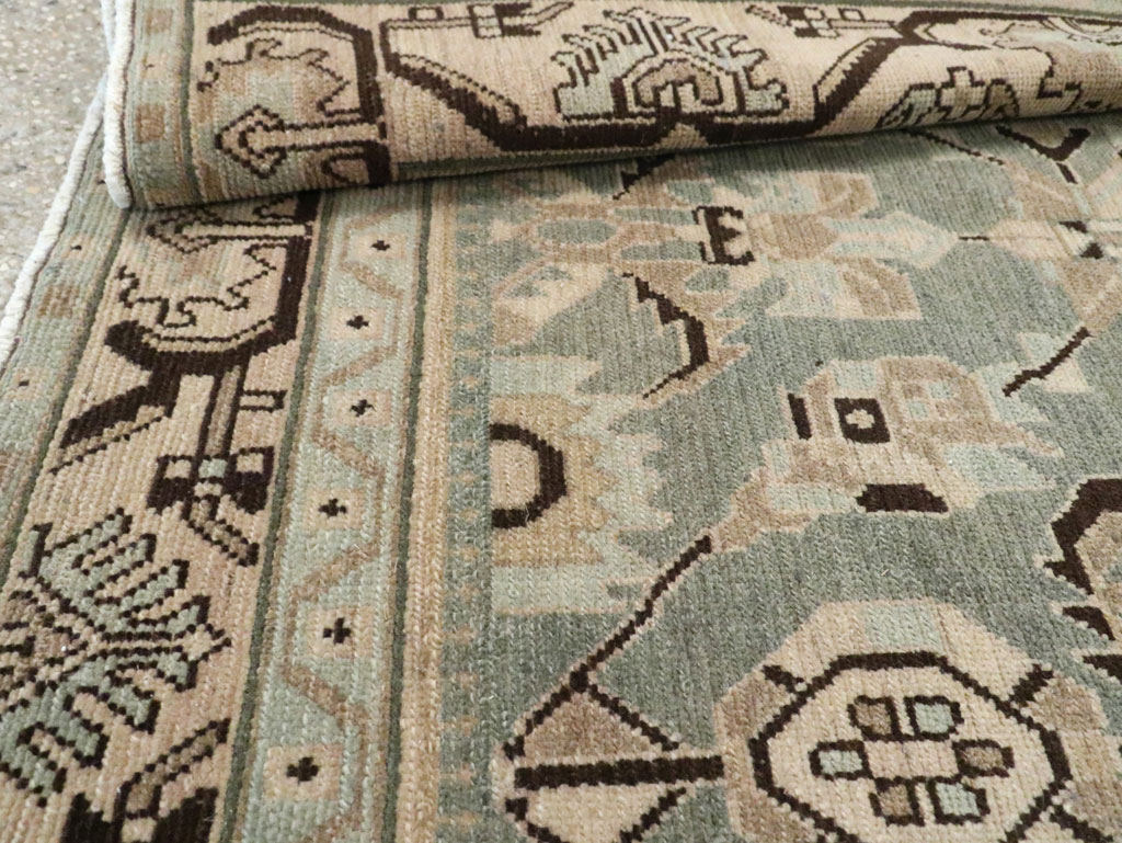 Vintage Persian Malayer Accent Rug (Pair: 2 of 2), No.26549 - Galerie Shabab