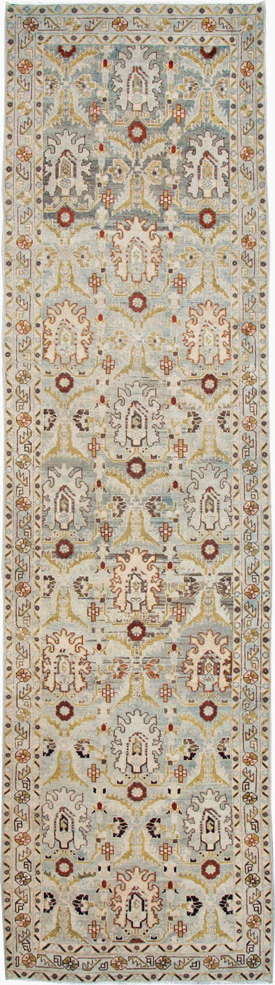 Vintage Persian Malayer Runner, No.26551 - Galerie Shabab