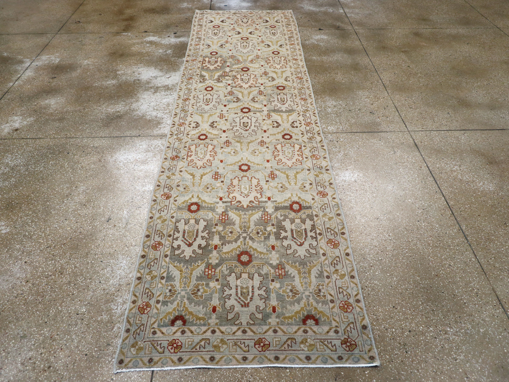 Vintage Persian Malayer Runner, No.26551 - Galerie Shabab