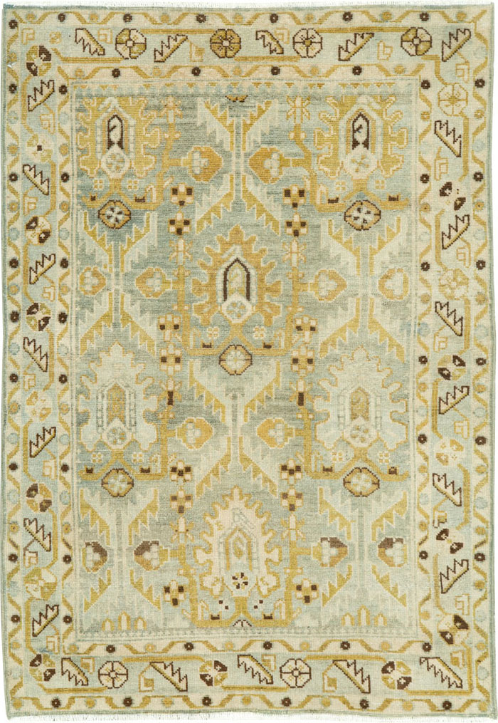 Vintage Persian Malayer Rug, No.26552 - Galerie Shabab