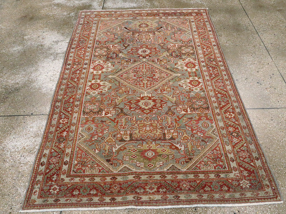 Antique Persian Mahal Rug, No.26555 - Galerie Shabab