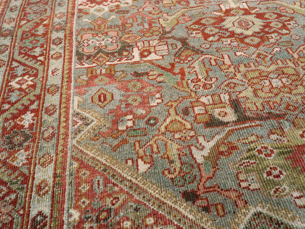 Antique Persian Mahal Rug, No.26555 - Galerie Shabab
