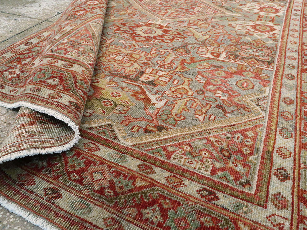 Antique Persian Mahal Rug, No.26555 - Galerie Shabab