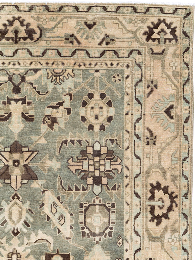 Vintage Persian Malayer Accent Rug, No.26557 - Galerie Shabab