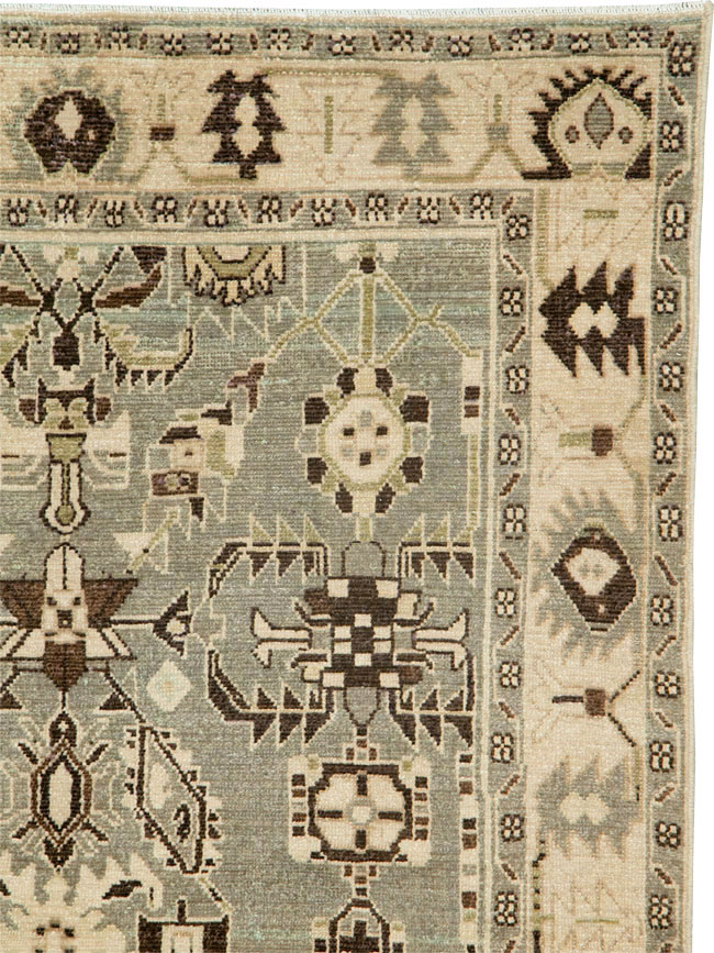Vintage Persian Malayer Rug, No.26558 - Galerie Shabab