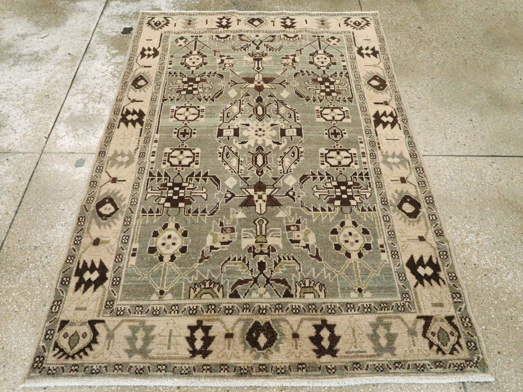 Vintage Persian Malayer Rug, No.26558 - Galerie Shabab