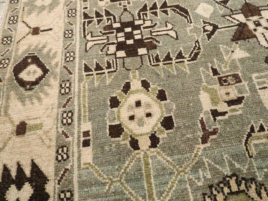 Vintage Persian Malayer Rug, No.26558 - Galerie Shabab