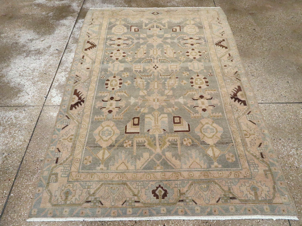 Vintage Persian Malayer Rug, No.26559 - Galerie Shabab