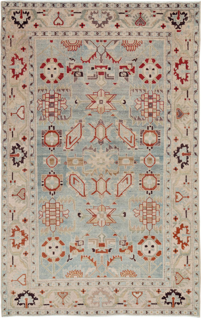 Vintage Persian Malayer Rug, No.26563 - Galerie Shabab