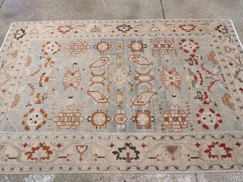 Vintage Persian Malayer Rug, No.26563 - Galerie Shabab