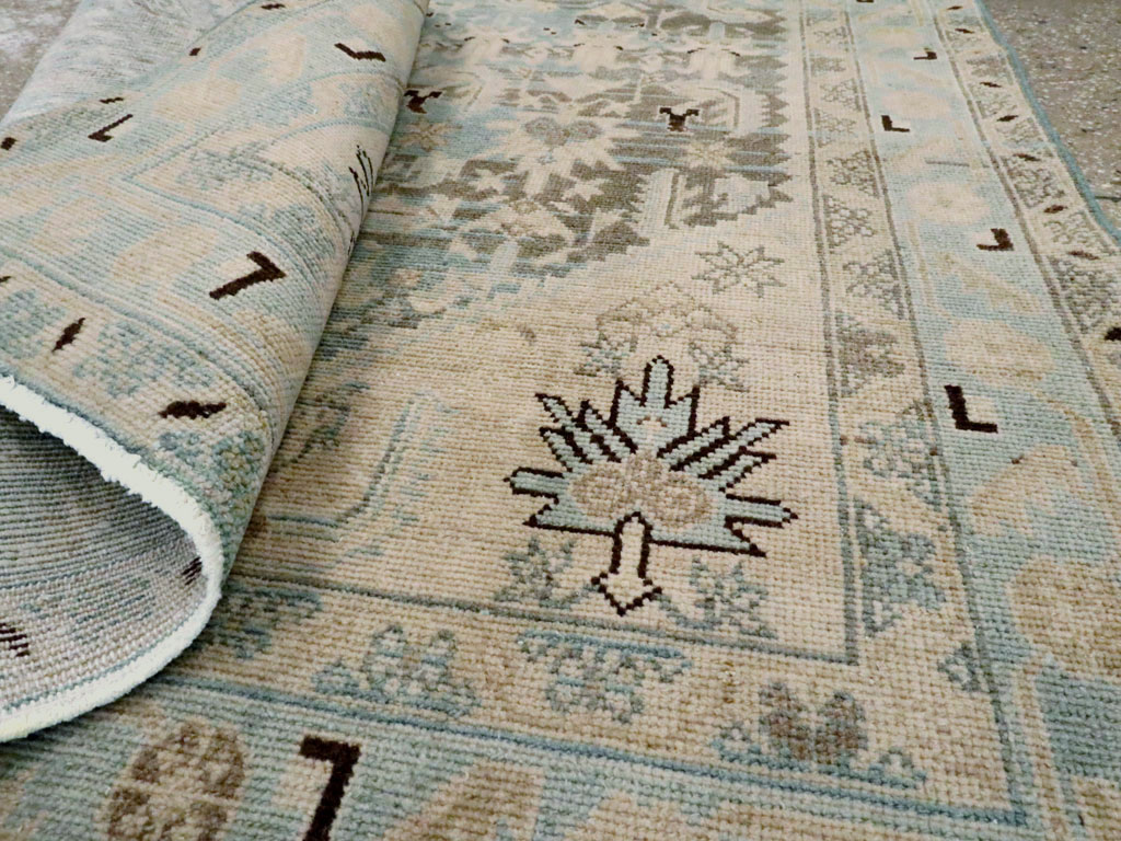 Vintage Persian Malayer Accent Rug, No.26567 - Galerie Shabab