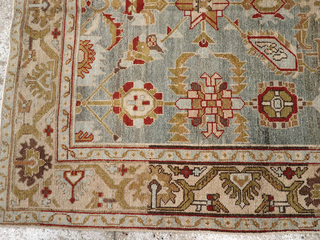 Vintage Persian Malayer Accent Rug, No.26569 - Galerie Shabab