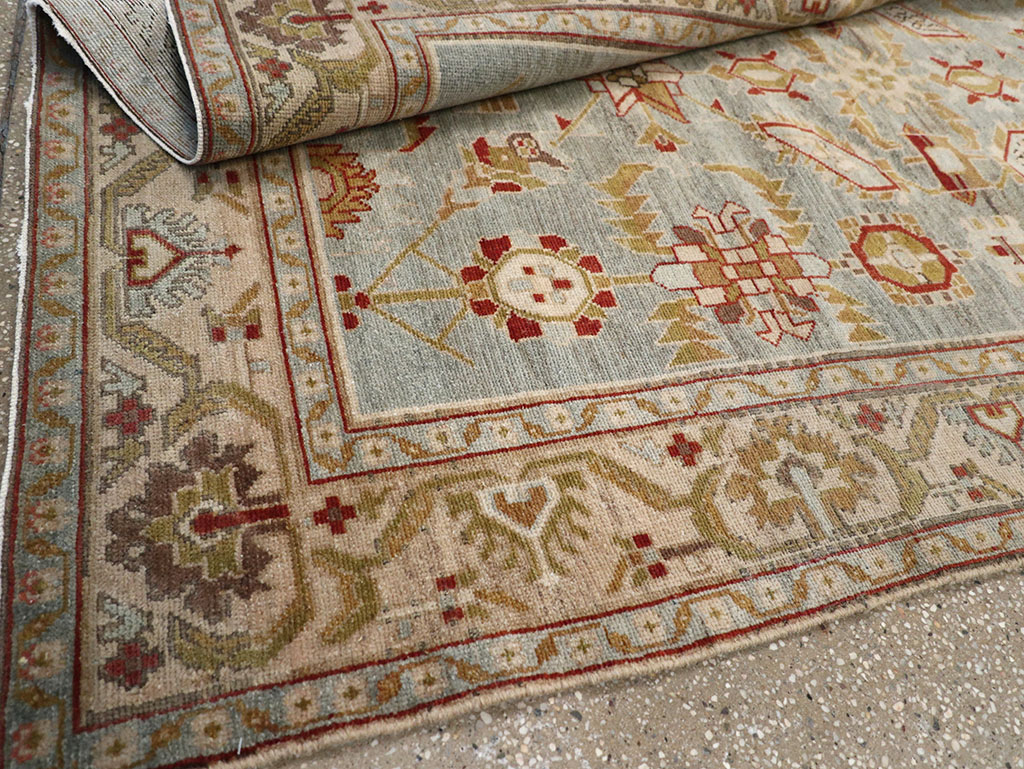 Vintage Persian Malayer Accent Rug, No.26569 - Galerie Shabab