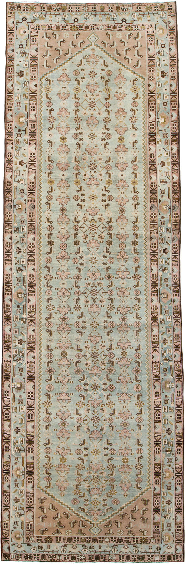 Vintage Persian Malayer Gallery Rug, No.26572 - Galerie Shabab