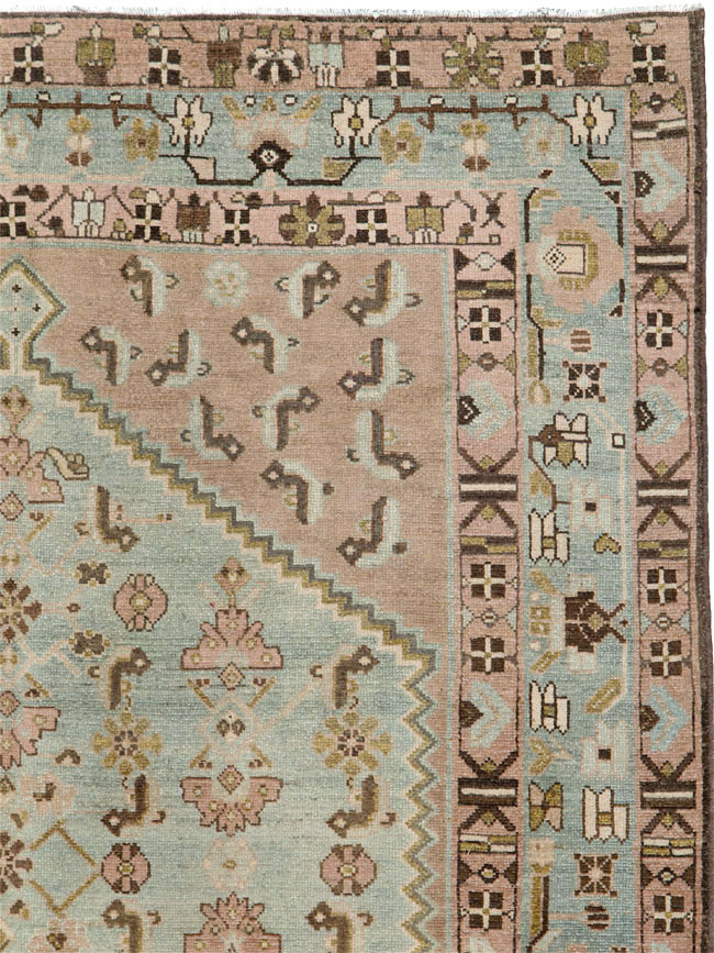 Vintage Persian Malayer Gallery Rug, No.26572 - Galerie Shabab