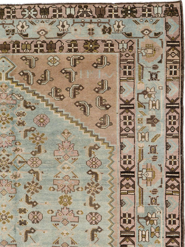 Vintage Persian Malayer Gallery Rug, No.26572 - Galerie Shabab