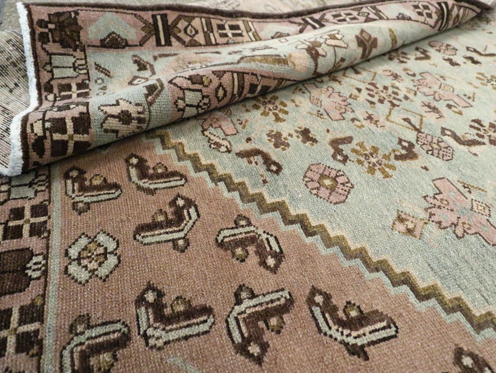 Vintage Persian Malayer Gallery Rug, No.26572 - Galerie Shabab