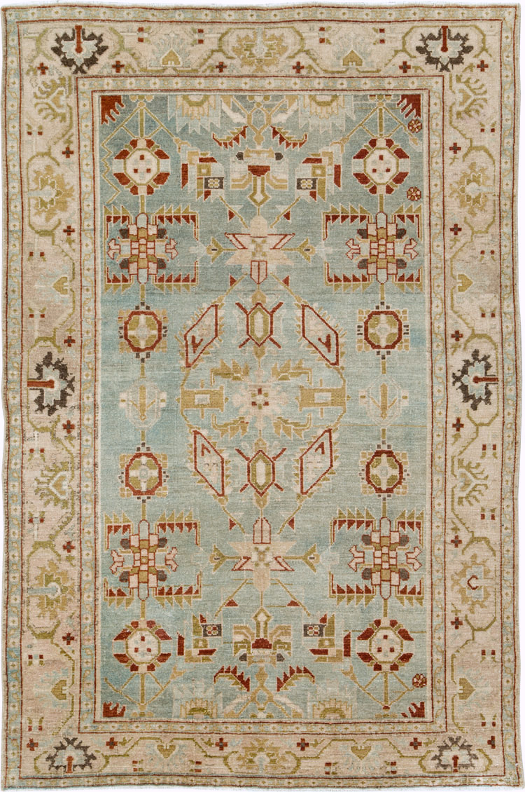 Vintage Persian Malayer Rug, No.26575 - Galerie Shabab