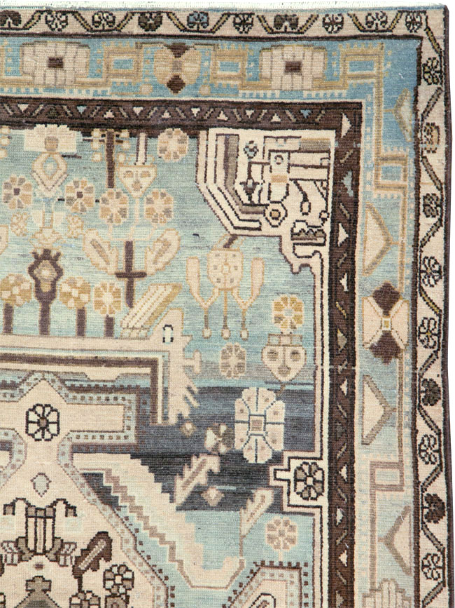 Vintage Persian Malayer Rug, No.26577 - Galerie Shabab