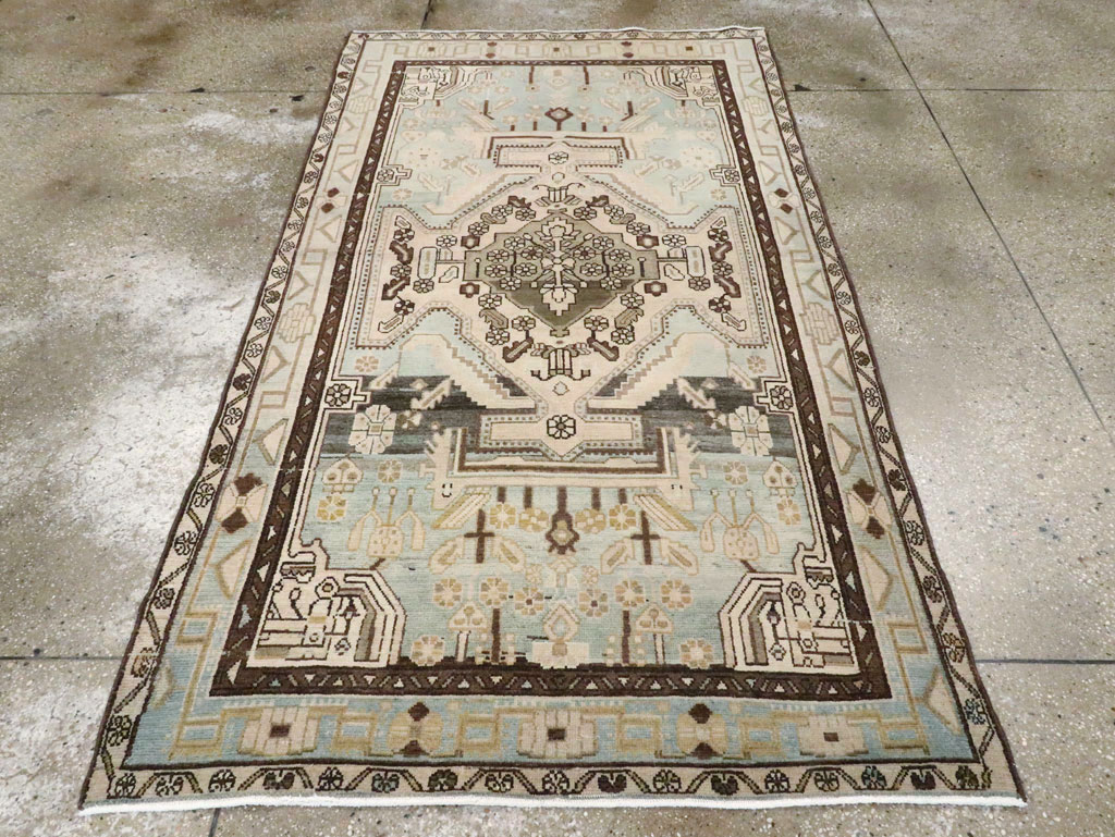 Vintage Persian Malayer Rug, No.26577 - Galerie Shabab