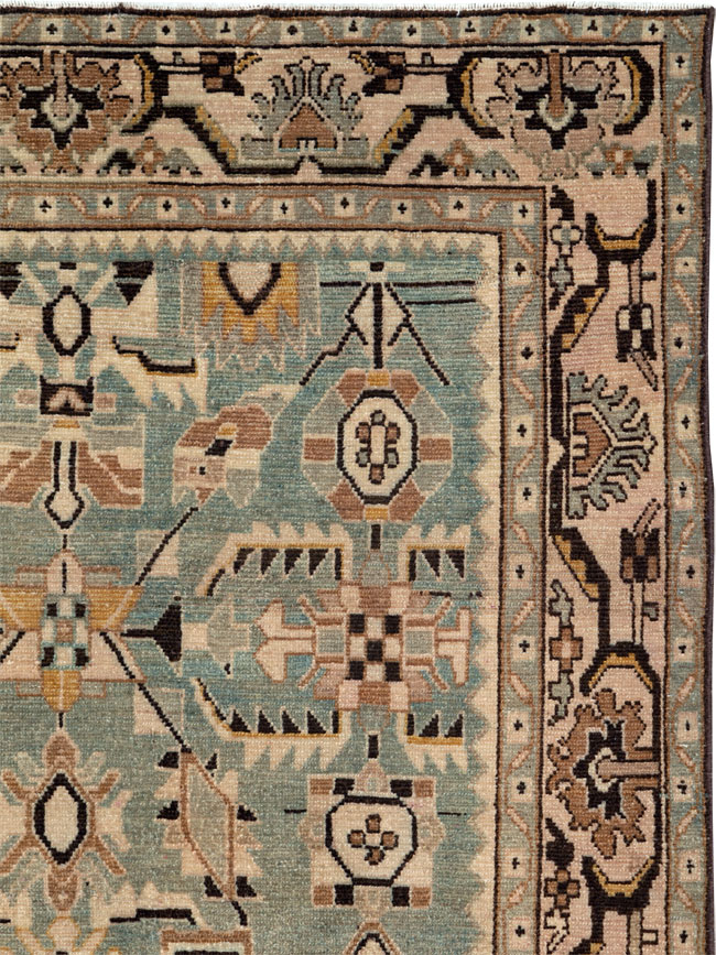 Vintage Persian Malayer Rug, No.26579 - Galerie Shabab