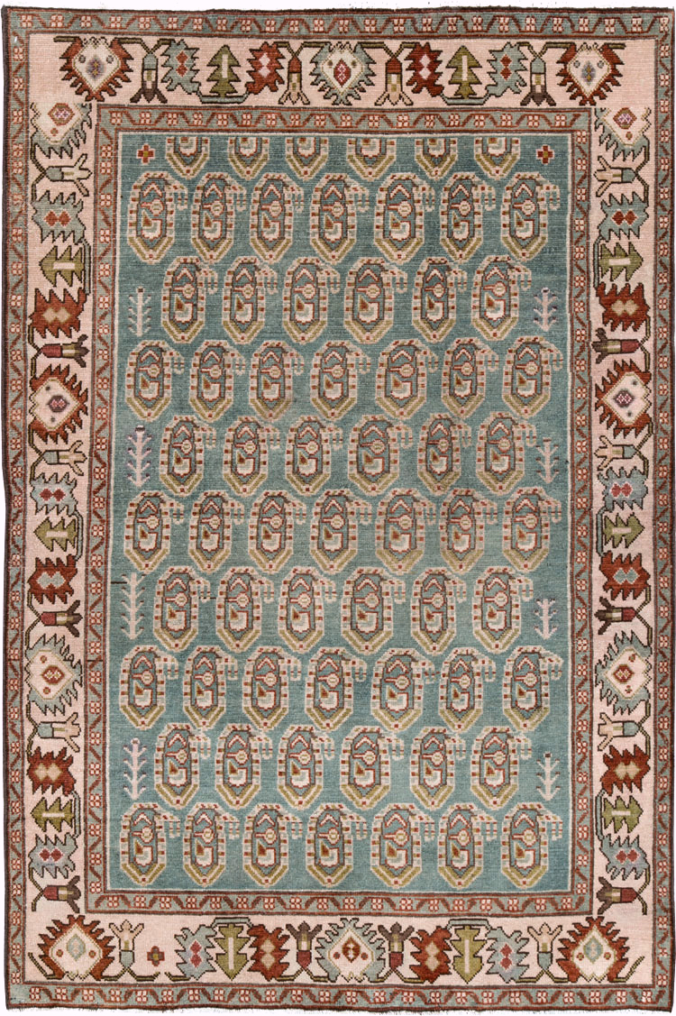 Vintage Persian Malayer Rug, No.26581 - Galerie Shabab