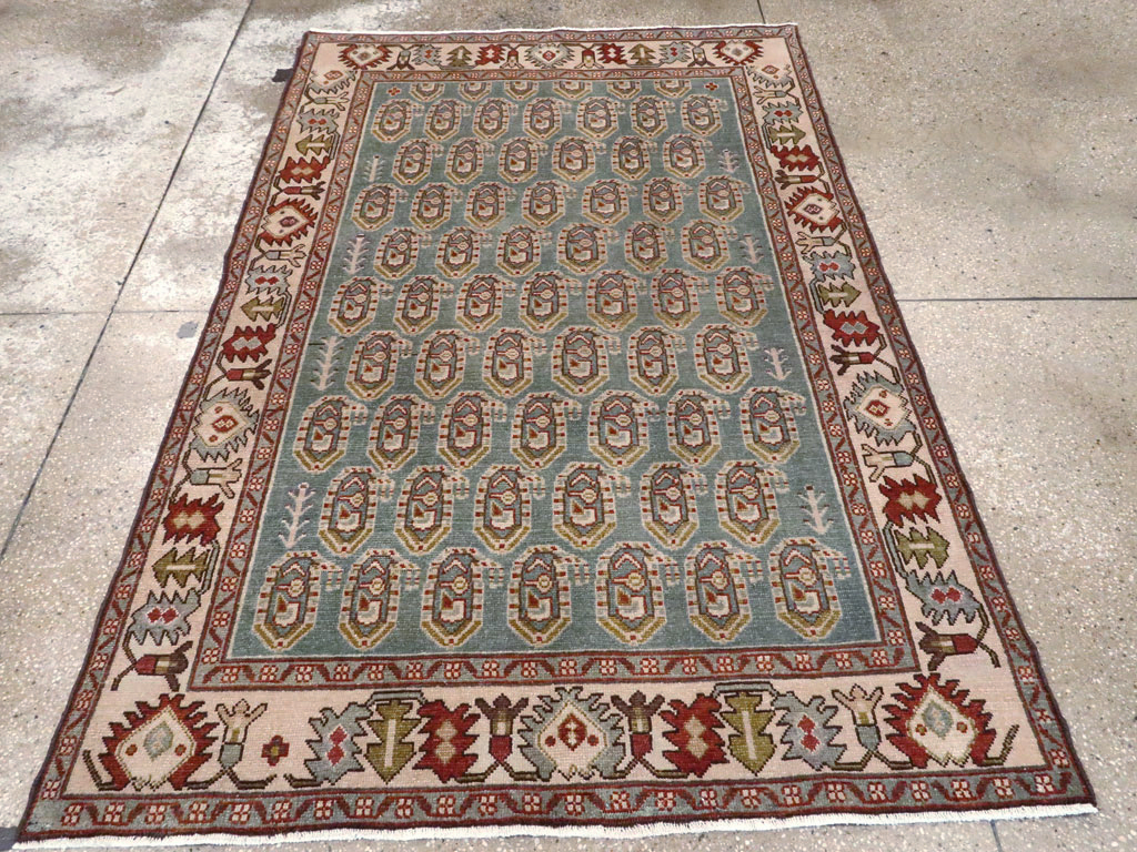 Vintage Persian Malayer Rug, No.26581 - Galerie Shabab