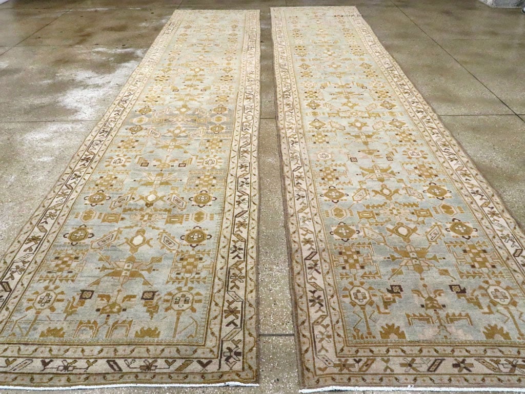 Vintage Persian Malayer Runner (Pair: 1 of 2), No.26587 - Galerie Shabab