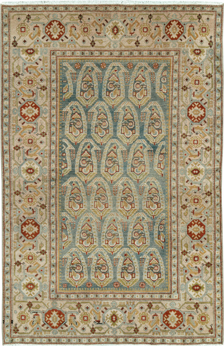 Vintage Persian Malayer Rug, No.26589 - Galerie Shabab