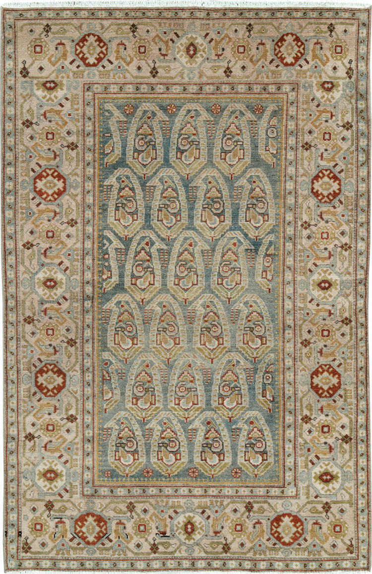 Vintage Persian Malayer Rug, No.26589 - Galerie Shabab