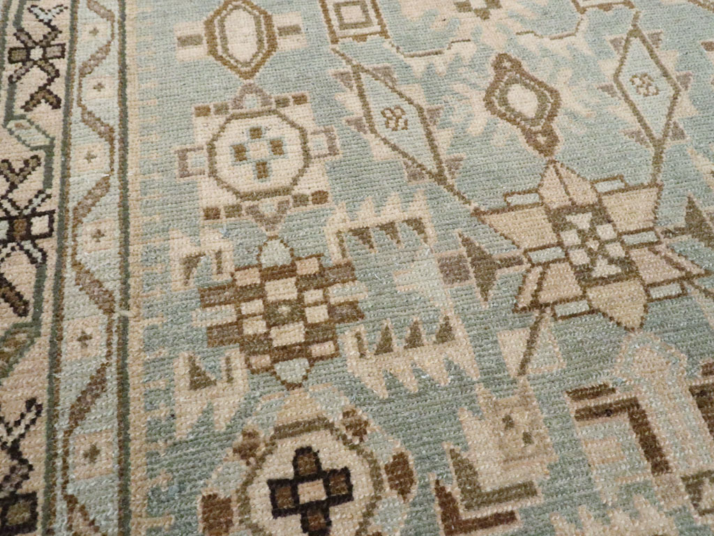 Vintage Persian Malayer Throw Rug (Pair: 2 of 2), No.26590 - Galerie Shabab
