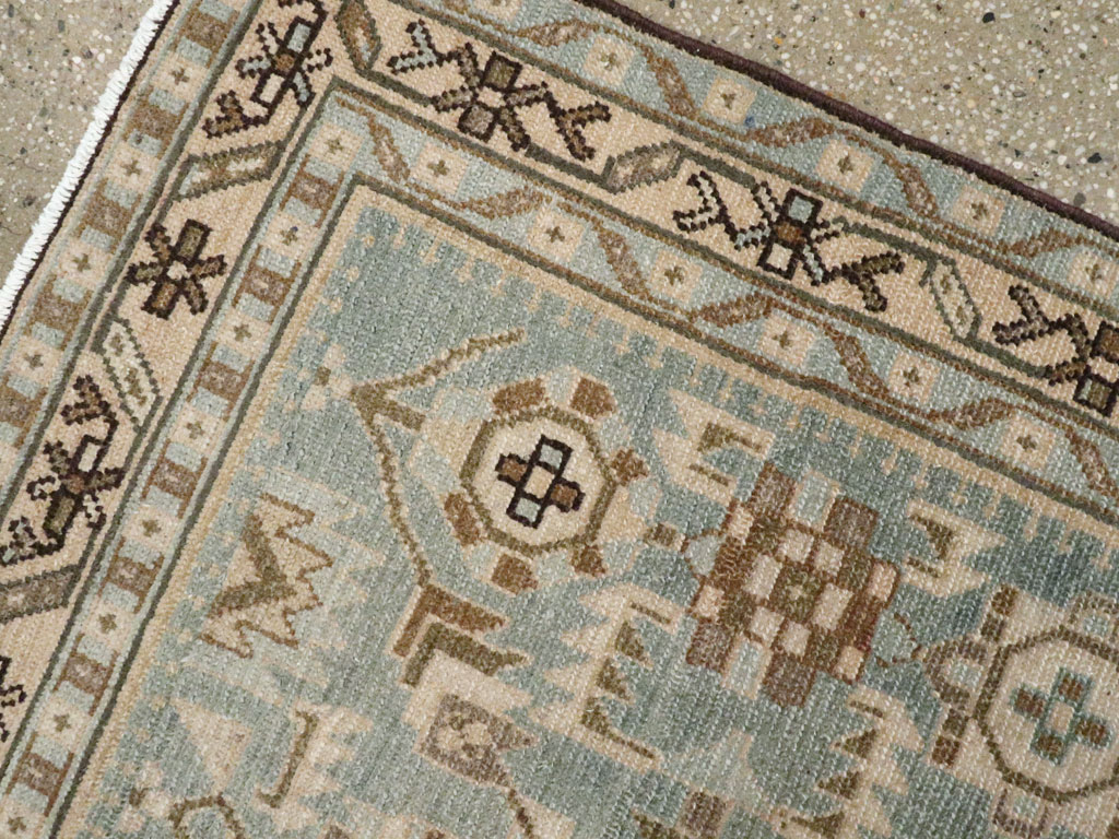 Vintage Persian Malayer Throw Rug (Pair: 2 of 2), No.26590 - Galerie Shabab