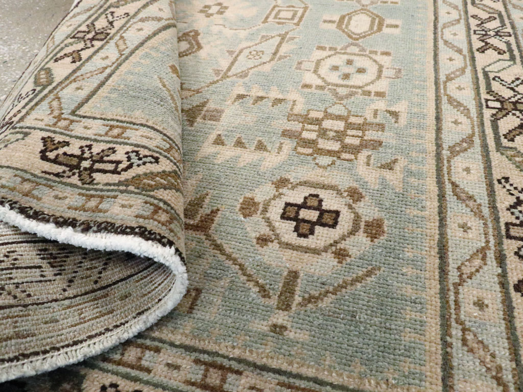 Vintage Persian Malayer Throw Rug (Pair: 2 of 2), No.26590 - Galerie Shabab