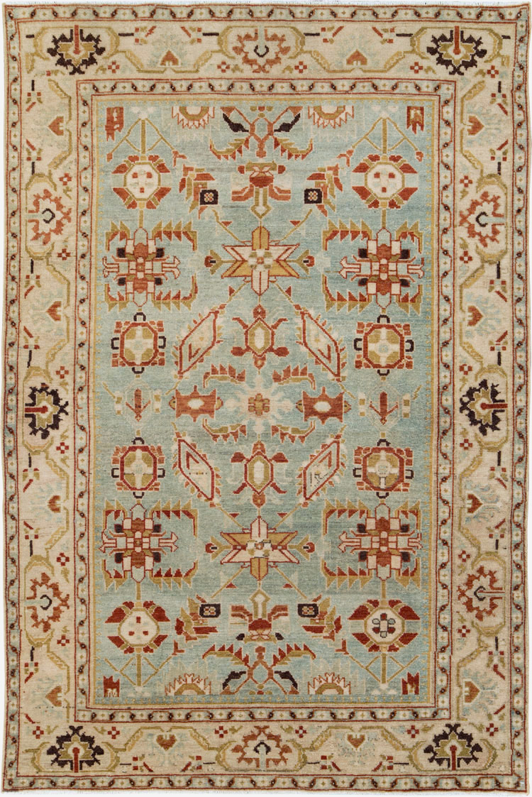 Vintage Persian Malayer Rug, No.26594 - Galerie Shabab