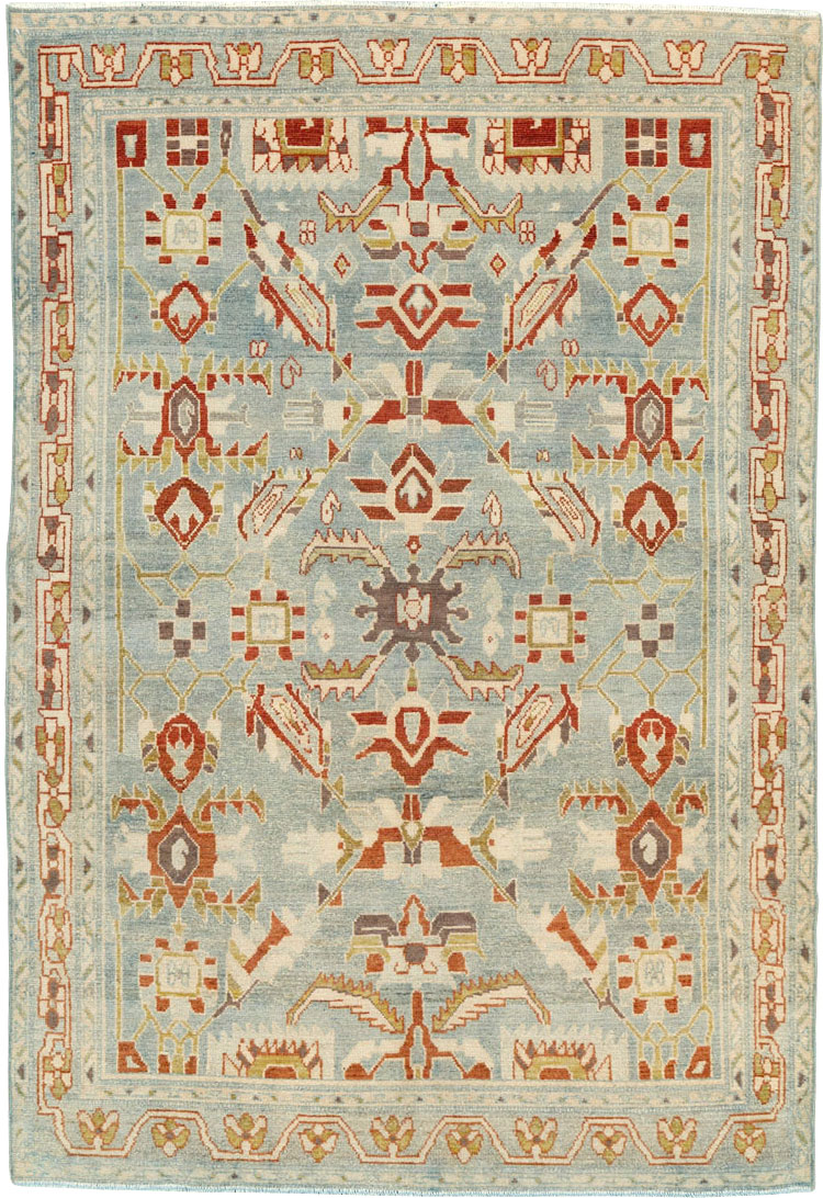 Vintage Persian Malayer Rug, No.26595 - Galerie Shabab