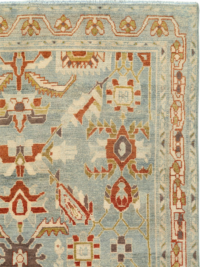 Vintage Persian Malayer Rug, No.26595 - Galerie Shabab