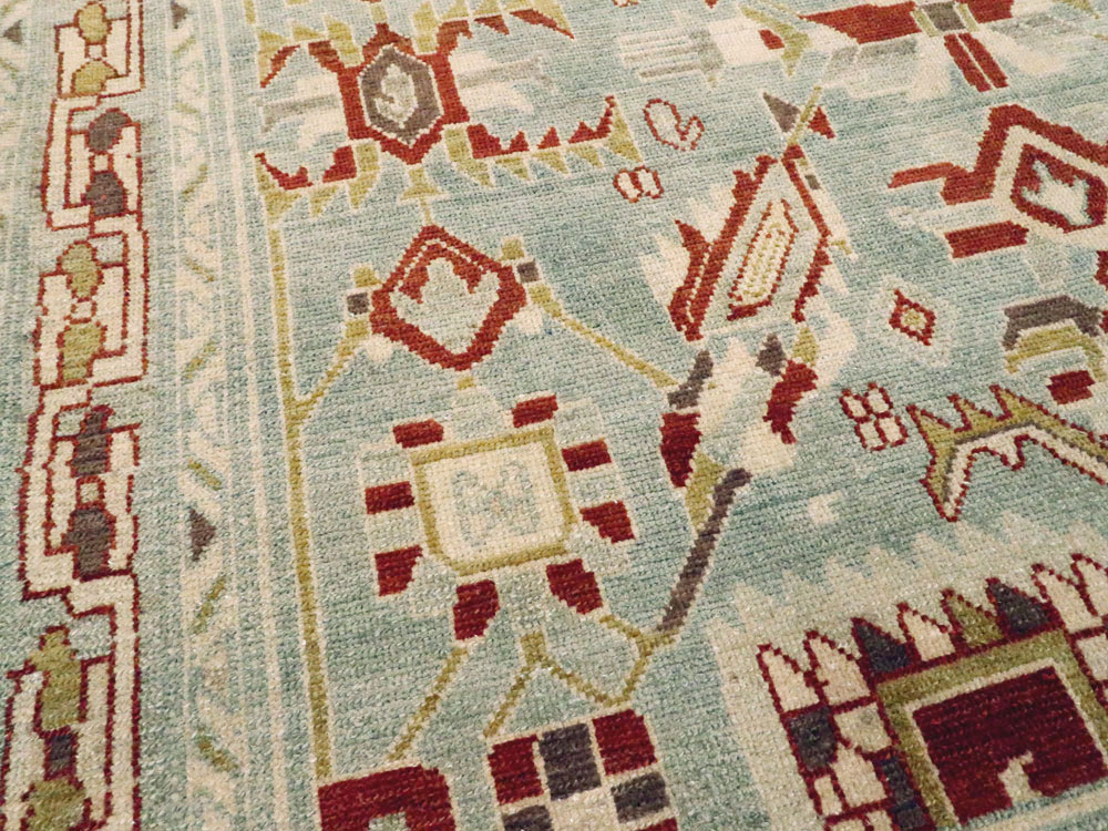 Vintage Persian Malayer Rug, No.26595 - Galerie Shabab