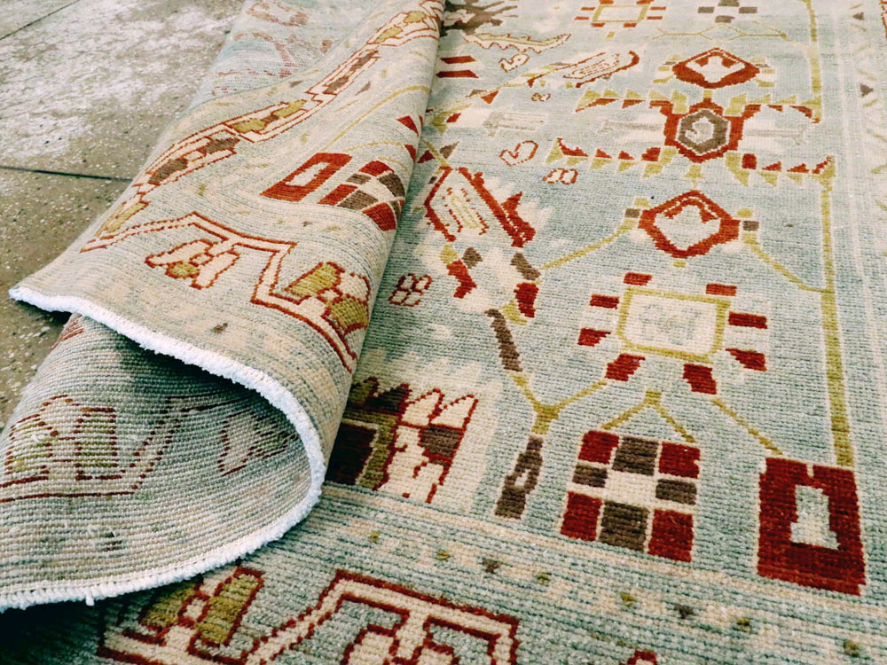Vintage Persian Malayer Rug, No.26595 - Galerie Shabab