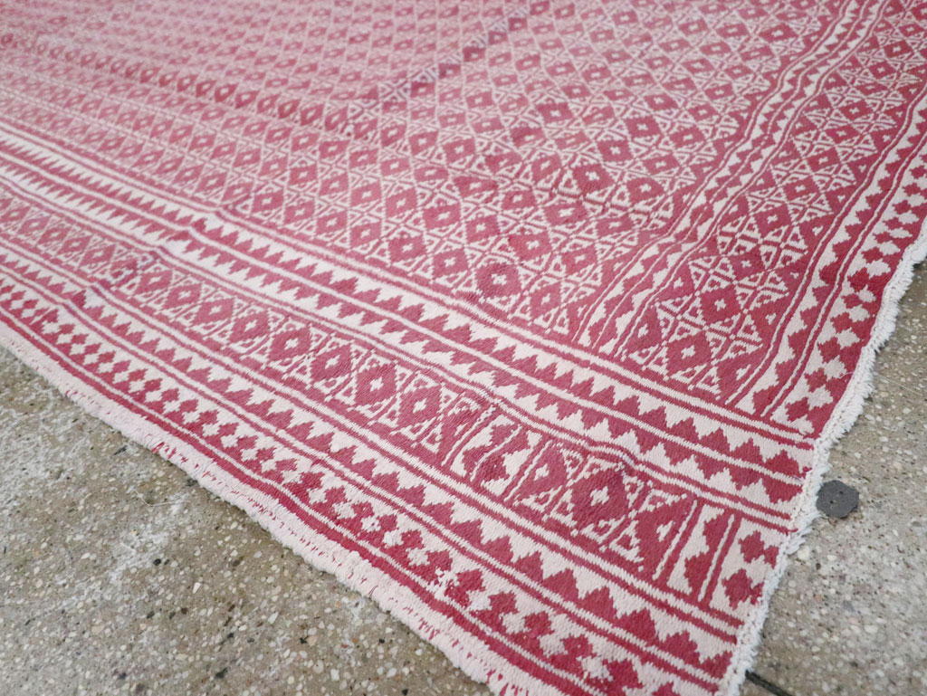Vintage Persian Reversible Flatweave, No.26598 - Galerie Shabab