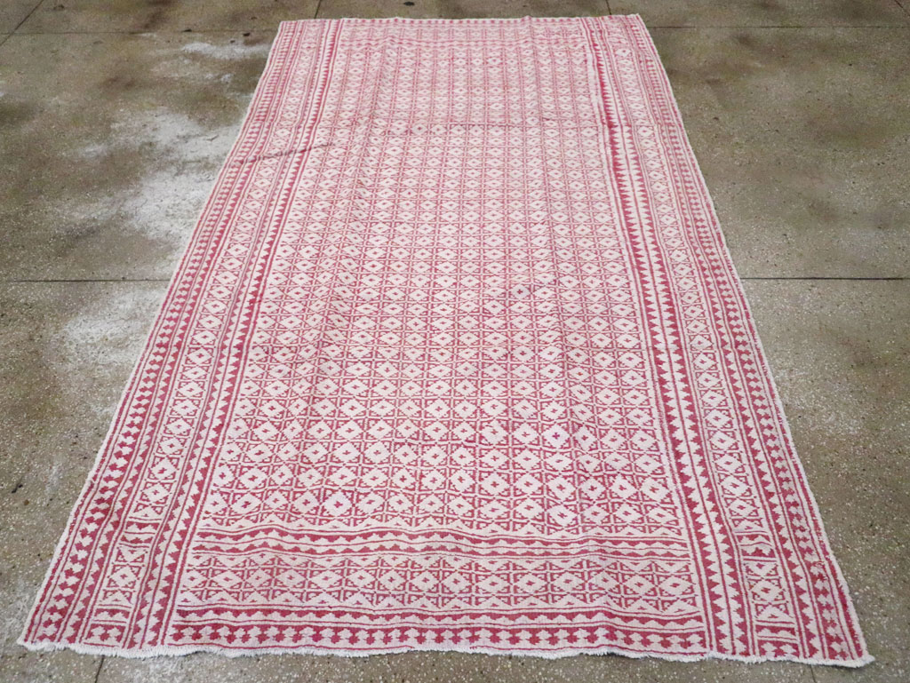 Vintage Persian Reversible Flatweave, No.26598 - Galerie Shabab