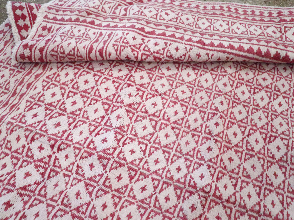 Vintage Persian Reversible Flatweave, No.26598 - Galerie Shabab